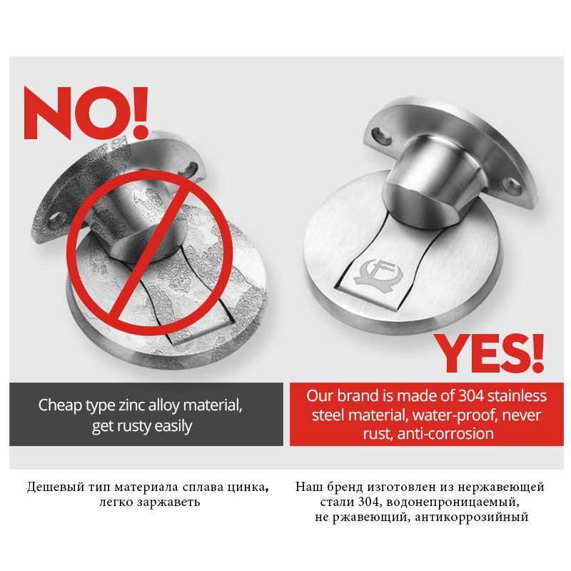KAK Magnetic Stainless Steel Door Stopper