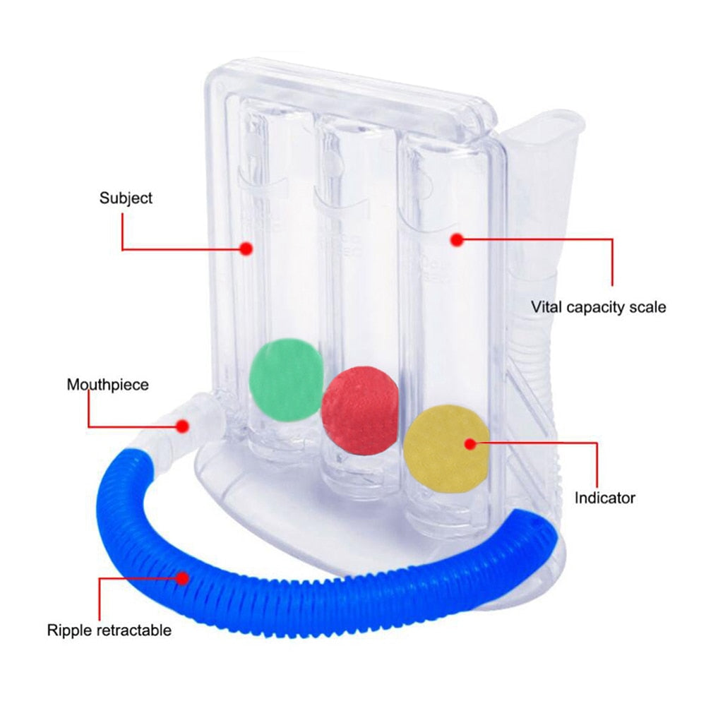 3 Balls Respiratory Exercise improve lung function