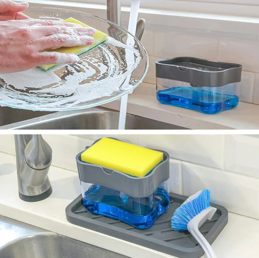 Soap Dispenser & Sponge Holder